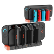 New 8 in 1 Charging Dock Magnetic Charger Station PG-SW2186 for Switch 2/Switch and OLED Joy Con