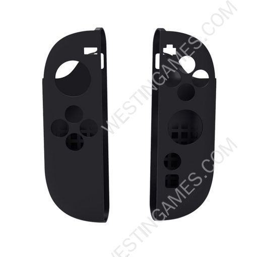 Protective Soft Silicone Rubber Skin Case For Switch 2 Joycon - Black