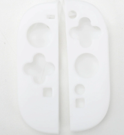 Protective Soft Silicone Rubber Skin Case For Switch 2 Joycon - White