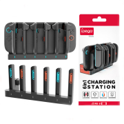 New 6 in 1 Charging Dock Magnetic Charger Station PG-SW2189 for Switch 2 Joy Con