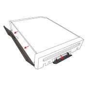 Replacement Doors Cover Set White for Wii 03