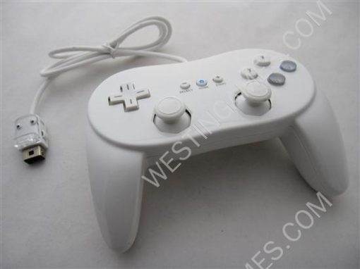 Classic Wired Controller PRO White for WII (NEUTRAL)