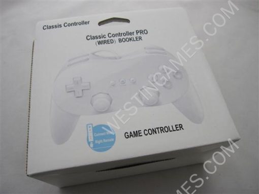 Classic Wired Controller PRO White for WII (NEUTRAL) - Image 3