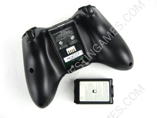 2.4Ghz Wireless Controller Jaypad for New Microsoft XBOX360 Slim - Black - Image 4