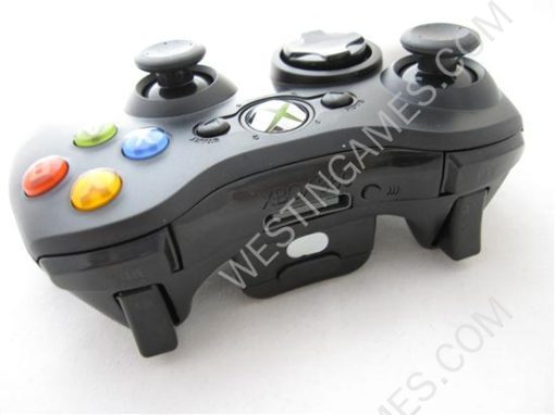 2.4Ghz Wireless Controller Jaypad for New Microsoft XBOX360 Slim - Black - Image 2