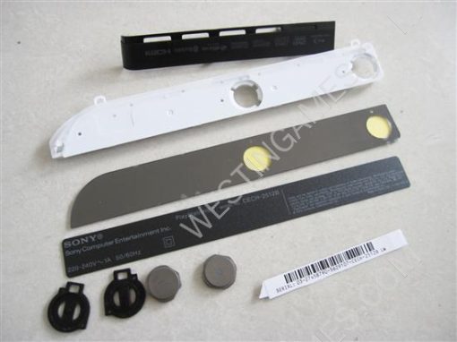 Complete Housing Shell Case Replacement for Playstation 3 PS3 Slim - Black (A Quality) - Image 4