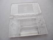 DSL/DS Lite Full Housing Shell Case Crystal Clear White 02