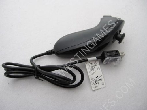 2in1 Wireless Remote Controller Built-in Motion Plus w/ Nunchuk controller for WII - Black (NEUTRA) - Image 4