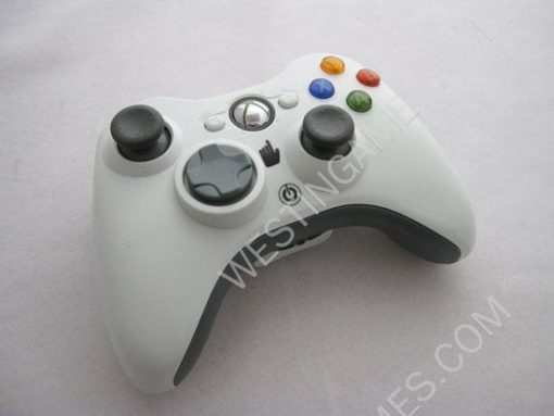 2.4Ghz Wireless Controller Jaypad for Microsoft XBOX360 Slim - White - Image 3