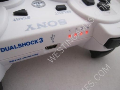 Bluetooth Wireless Controller New Blister Packing for Sony PS3 US Version - White - Image 4
