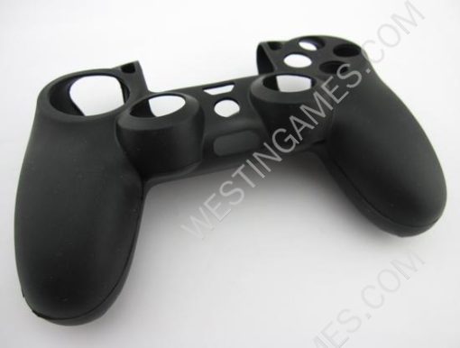 Silicone Protective Case for PS4 Dualshock 4 Controllers - Black (Nude Packs)