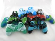 Silicone Protective Case for PS4 Dualshock 4 Controllers Camouflage - 10 Colors (Nude Packs)