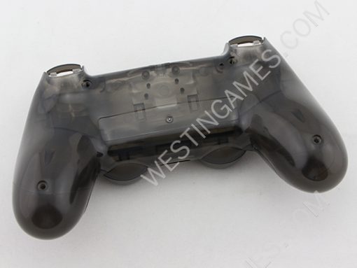 Replacement Complete Housing Shell Case for PS4 Dualshock 4 Controller - Transparent Black - Image 3