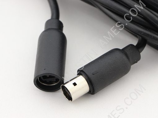 5 Pin Wired Controller USB Cable with Breakaway for XBOX 360 Joystick - Black - Image 3