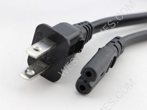 1.5M US Plug Universal Power Supply Cord Cable for PS4/PS3/PSP/PSVita/XBOX ONE S/PS5 Console (Original) - Image 2