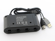 2 in 1 Gamecube NGC Controller Adapter to WII U Switch and PC USB Gamepad Converter 03