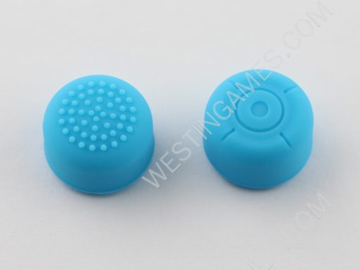 4-in-1 Silicone Thumbstick Joystick Higher Bouchon for NS Switch Joy-Con Controller - Blue - Image 2