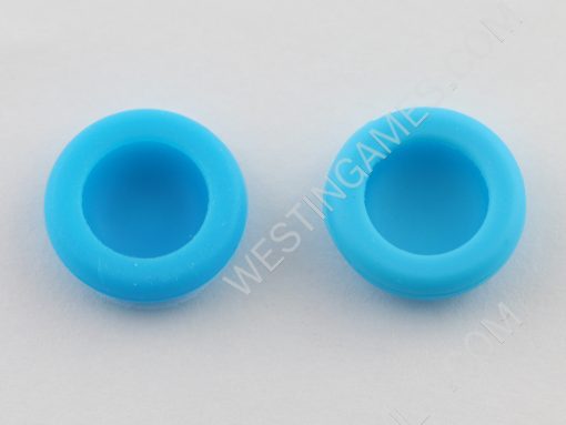 4-in-1 Silicone Thumbstick Joystick Higher Bouchon for NS Switch Joy-Con Controller - Blue - Image 5