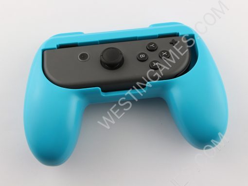 2x Controller Handle Grip for NS Switch Joy-con Controller - Red/Blue - Image 4