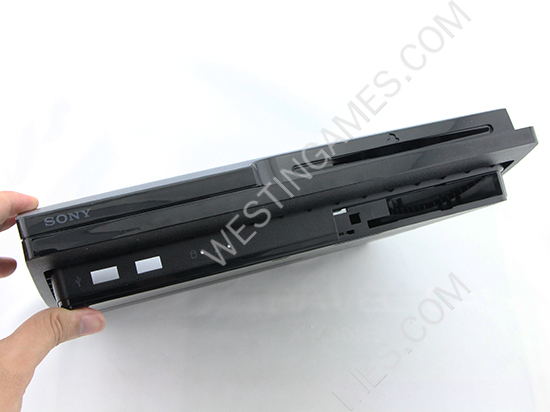 Complete Housing Shell Case Replacement for Playstation 3 PS3 Slim - Black 03