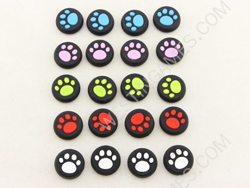 Cat Claw Design Anti-slip Silicone Thumb Stick Grips Caps for PS4/PS3/XBOX360 Controller - 5 Colors - Image 2