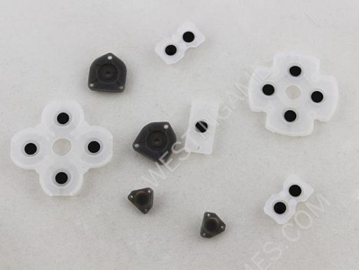 Oem Complete Conductive Rubber Pad Set Replacement for PS4 DualShock 4 Controller (9Pcs Set)