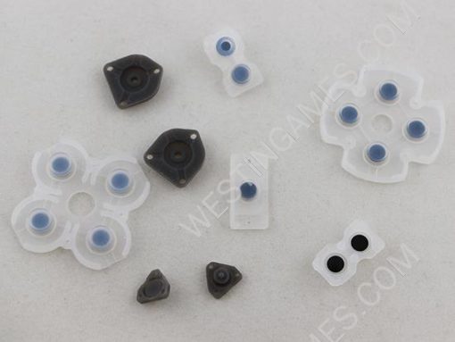 Oem Complete Conductive Rubber Pad Set Replacement for PS4 DualShock 4 Controller (9Pcs Set) - Image 2