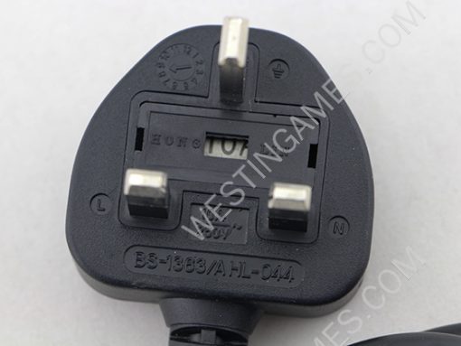Original 1.5m Power Cord Connecting Cable for XBOX360 Slim E XBOX ONE PS4 Pro AC Adapter - UK Plug - Image 2