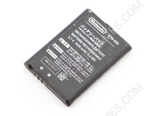 Original KTR-003 3.7v 1400mAh Rechargeable Battery for NEW 3DS (Pulled)