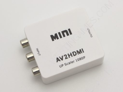 3RCA CVBS AV to HDMI 720P/1080P Mini Composite Video Converter Adapter for PS2 PS3 XBOX NES FC - Image 2