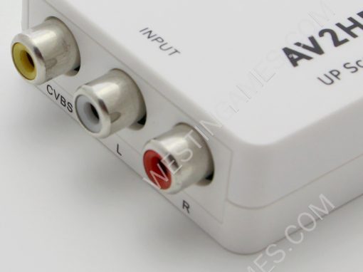 3RCA CVBS AV to HDMI 720P/1080P Mini Composite Video Converter Adapter for PS2 PS3 XBOX NES FC - Image 5