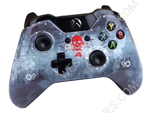 Limited Edition Front Shell Glossy Top Faceplate Mod Parts for XBOX ONE Controller - Gears of War - Image 2