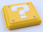 12 Slots Question Block Game Card Cartridge Storage Case Box for NS Switch - Yellow 02