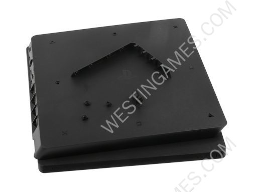 Replacement Top and Bottom Housing Case with Screwdriver for PS4 Slim Console CUH-2000 - Black - Image 2