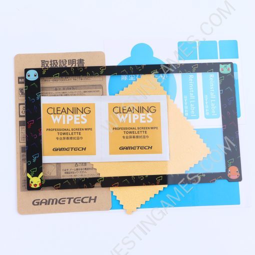9H Tempered Glass Film 0.23mm Screen Protector Guard Limited for NS Switch - Pokemon
