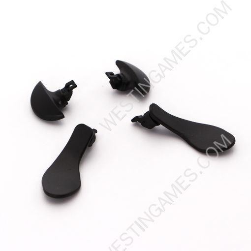Replace Metal Paddles Accessories For PS5 Edge Elite Handle Metal Back Key - Black