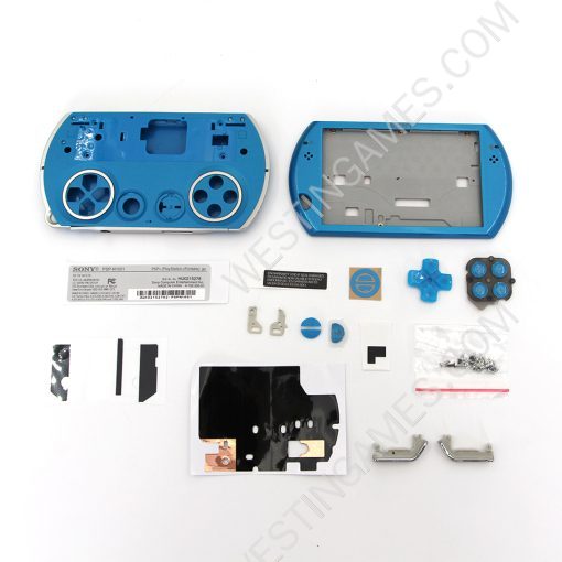 Complete Replacement Housing Shell Case Dark Blue for PSP GO - Image 2