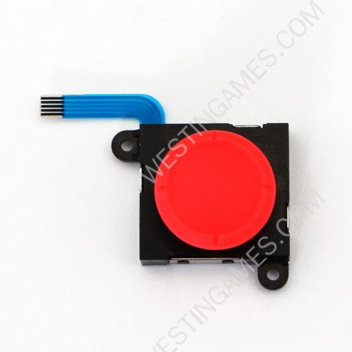 New 3D Button Analog Sticks Controller Thumbstick Replacement Parts for NS Switch - Red - Image 2