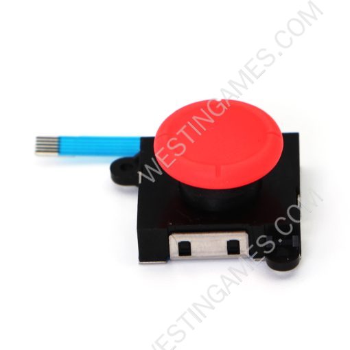 New 3D Button Analog Sticks Controller Thumbstick Replacement Parts for NS Switch - Red - Image 4