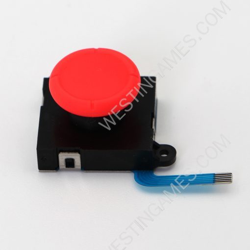 New 3D Button Analog Sticks Controller Thumbstick Replacement Parts for NS Switch - Red - Image 5