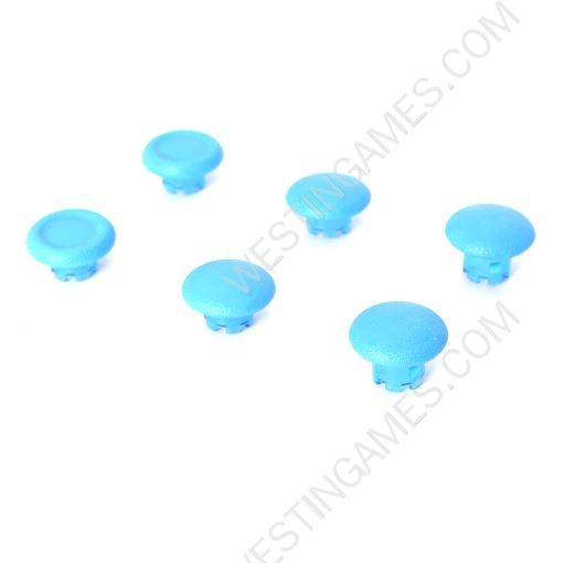 8x Analog Gamepads Rockers Cap Cover Handle Button Grip Part Replacement for PS5 Edge Controller Blue - Image 3