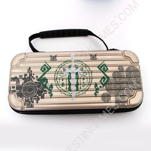 Pink Protective Storage Hard Case Carrying Bag for Switch and OLED - Tears of the Kingdom - Image 2