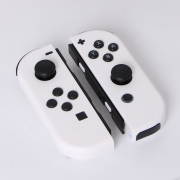 Wireless Bluetooth L/R Joycon Game Controller Support Fitness Ring with Hand Wrist for NS Switch - White