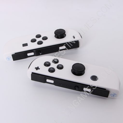 Wireless Bluetooth L/R Joycon Game Controller Support Fitness Ring with Hand Wrist for NS Switch - White - Image 3