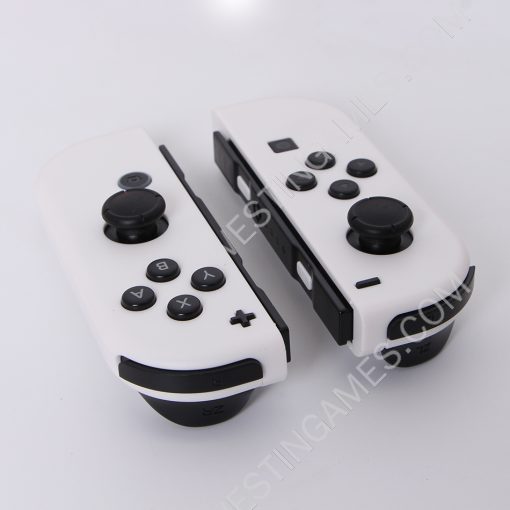 Wireless Bluetooth L/R Joycon Game Controller Support Fitness Ring with Hand Wrist for NS Switch - White - Image 4