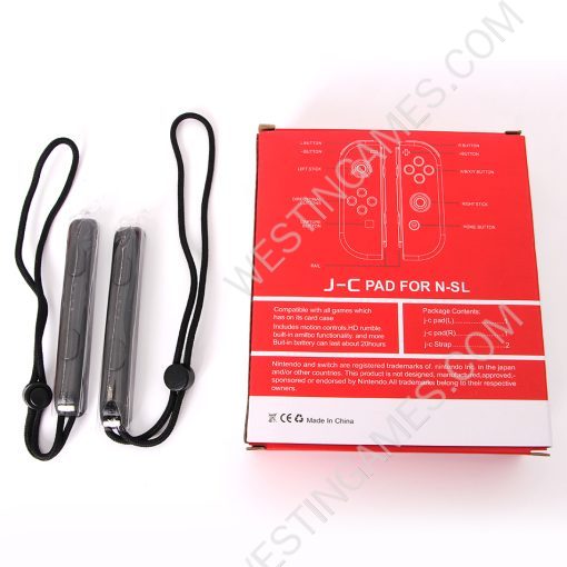 Wireless Bluetooth L/R Joycon Game Controller Support Fitness Ring with Hand Wrist for NS Switch - White - Image 6