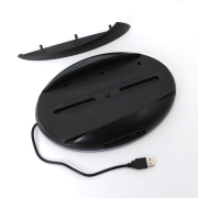 2in1 Vertical Cooler Cooling Base Stand with LED RGB Light for PS5 Console - Black 02