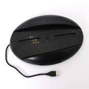 2in1 Vertical Cooler Cooling Base Stand with LED RGB Light for PS5 Console - Black 05