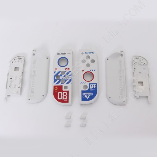 New Design Left and Right Housing Cover Case Set for Switch Joy-con OEM A Gundam - Image 4