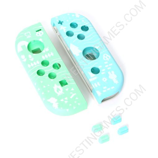 New Design Left and Right Housing Cover Case Set for Switch Joy-con OEM A Animal Crossing